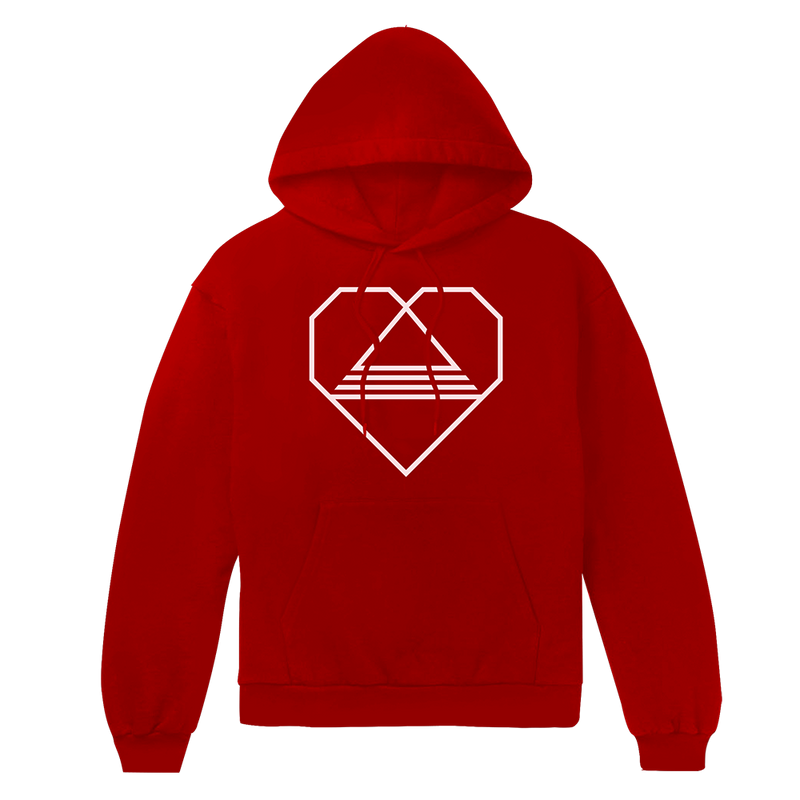 Tri-Angle Heart Hoodie